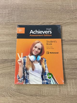 Libro de Inglés Achievers B1 Nuevo a estrenar 