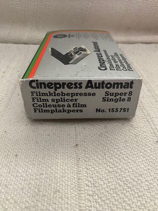 Empalmadora Pelicula Super 8
