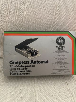 Empalmadora Pelicula Super 8