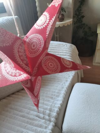 Decoración de hogar roja