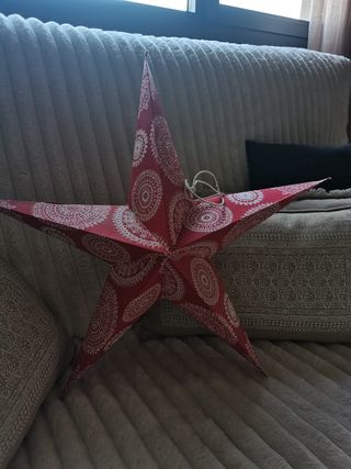 Decoración de hogar roja