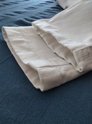 Pantalón jeans vintage blanco talla 36