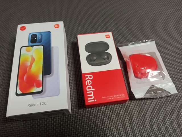 Redmi 12c ➕ CASCOS Airdots