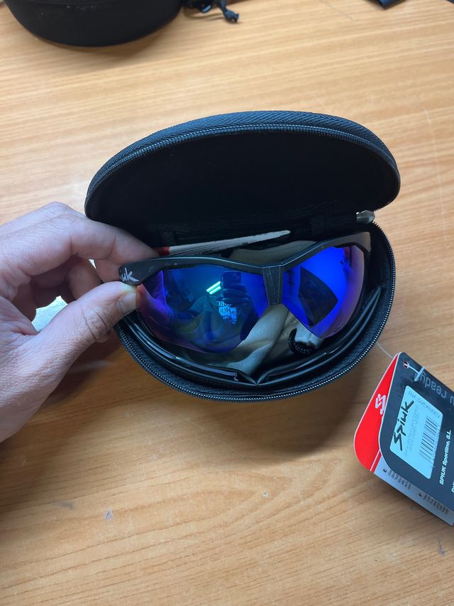 gafas spiuk ventix- lente espejo. Azul