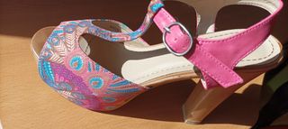 Preciosos zapatos plataforma 38