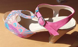 Preciosos zapatos plataforma 38