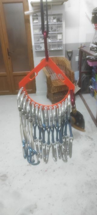 Organizador material escalada