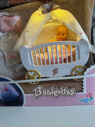 muñeco y cuna luxury Barriguitas A ESTRENAR