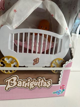 muñeco y cuna luxury Barriguitas A ESTRENAR