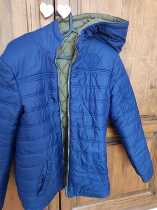 Chaquetón rebelsible talla 14