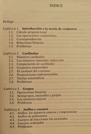 Libro: "Álgebra y fundamentos: una introducción"