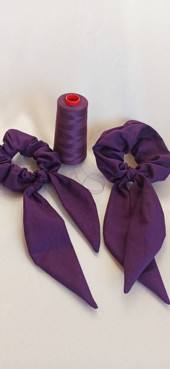 2 Elastici per capelli fatti a mano