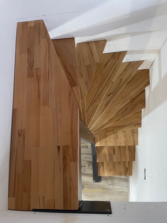 escaleras a medida metal i madera