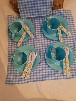 Cesta picnic juguete