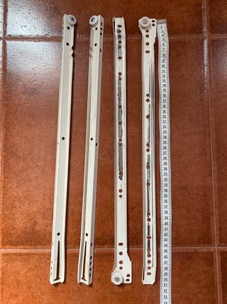 Guías para cajones grandes