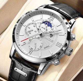 RELOJ LIGE LUXURY 2 SILVER WHITE