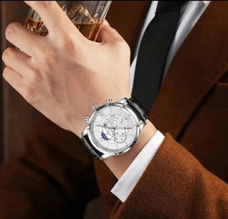 RELOJ LIGE LUXURY 2 SILVER WHITE