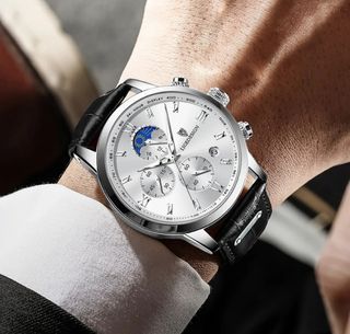 RELOJ LIGE LUXURY 2 SILVER WHITE