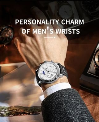 RELOJ LIGE LUXURY 2 SILVER WHITE