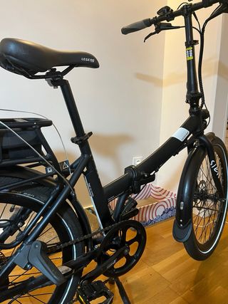 eBike plegable 24" - Legend Siena 14Ah Negro Onyx