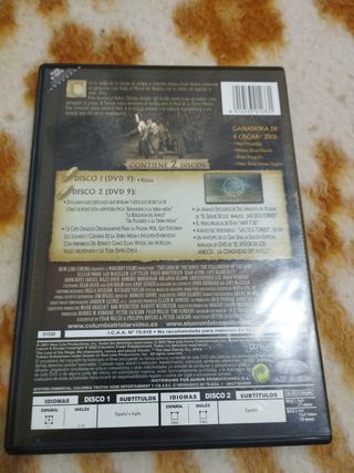 DVD. ESDLA. La comunidad del anillo