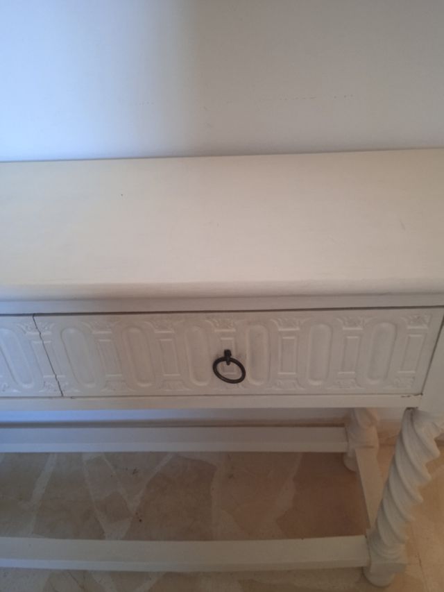 Mueble d entrada d madera antiguo