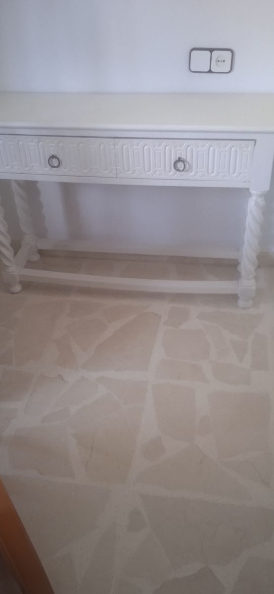 Mueble d entrada d madera antiguo