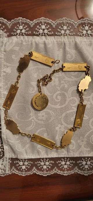 Cinturon/collar versace original