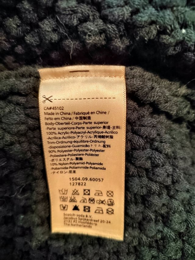 Giaccone di lana Scotch & Soda