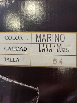 Sombrero Cordobés Marino T54