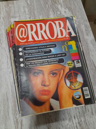 Lote 85 revistas arroba