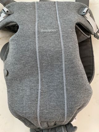 BabyBjörn Mochila Porta Bebé Mini, Jersey 3D,