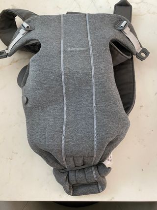 BabyBjörn Mochila Porta Bebé Mini, Jersey 3D,