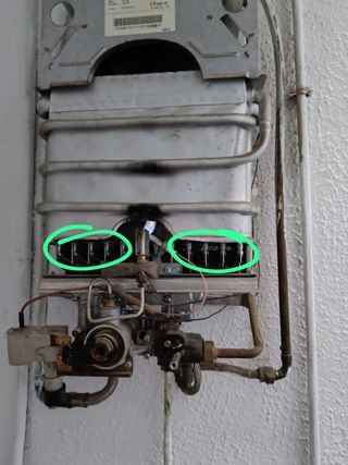 Reparación de caldera y calentador