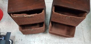2 Mesitas de noche para restaurar