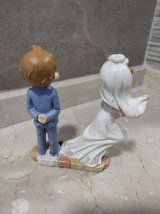 Figura Novios Boda Novia escapa