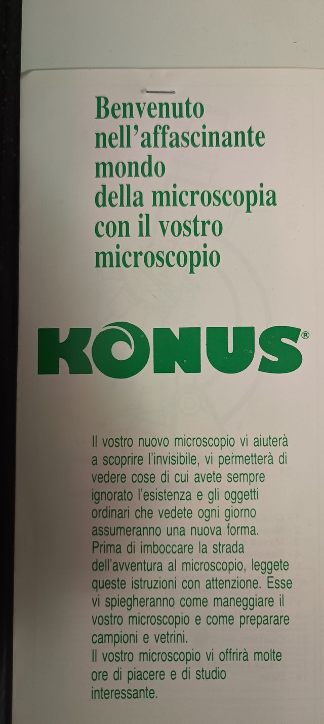Microscopio Konus 80x-750x mod.5009