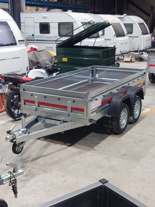 remolque galvanizado con rampas