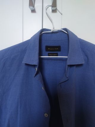 Camisa cuadros Massimo Dutti