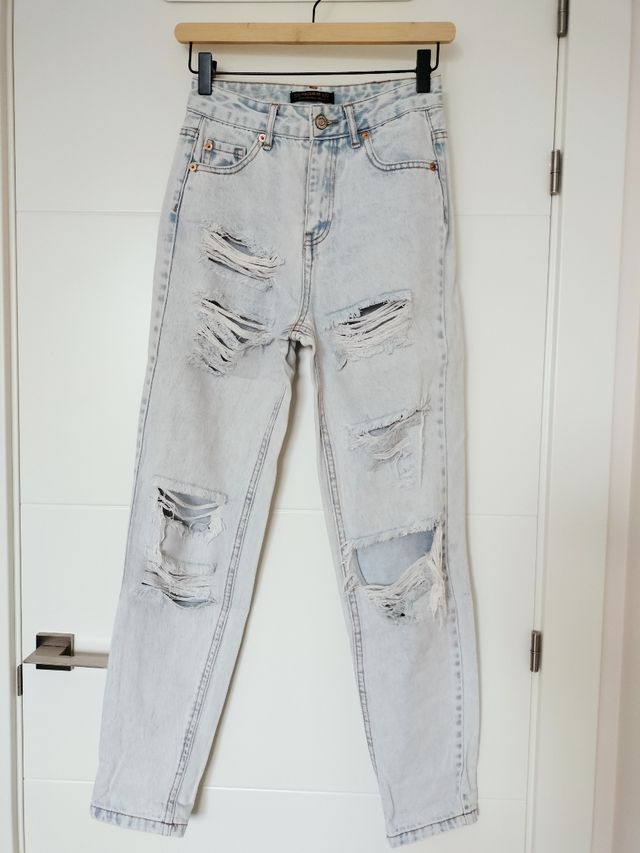 Pantalón Boyfriend Fit Pull&Bear