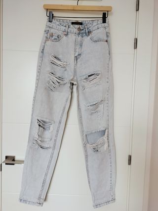 Pantalón Boyfriend Fit Pull&Bear