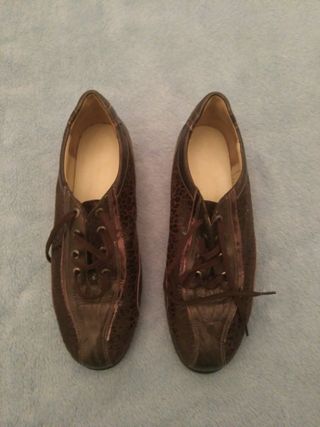 Zapatos de vestir de cuero