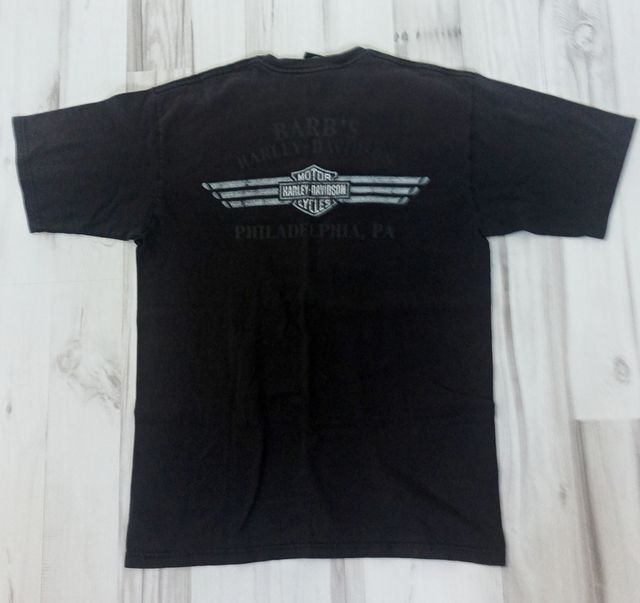 Camiseta Harley negra usa L