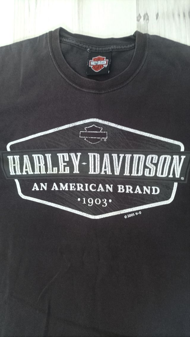 Camiseta Harley negra usa L