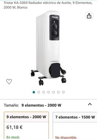 Radiadores Tristar NUEVOS