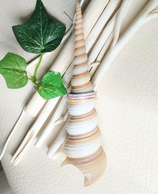 3 ANILLOS de "BRILLANTES" en 3 "OROS"