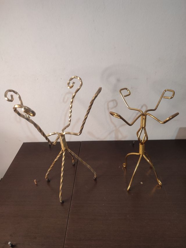 Lote de figuras, maceteros