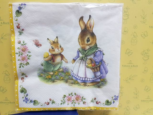 VILLEROY PASCUA TAZA-SERVILLETAS-MANTEL 2019-ENVIO