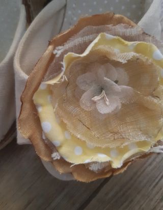 Zapatillas de esparto decoradas,talla 39.