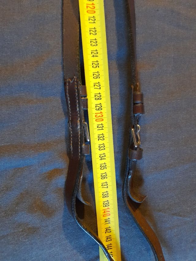 Riendas de cuero marrones. NUEVAS.